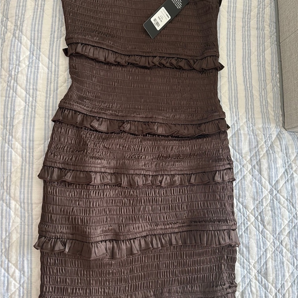 NEW Ruffle Mini Dress - Picture 2 of 3